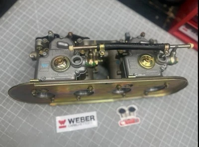 PEUGEOT 205 RALLYE 1300 GENUINE WEBER 40 DCOM 10/11 CARBURETTORS  - Image 1 of 4