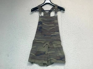 Short barboteuse femme Z Supply vert armée camouflage coton taille M - Photo 1/8
