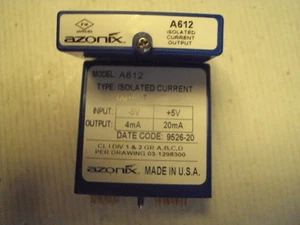 A612 Azonix Isolated Current Output In -5 to +5V Out:4-20ma - Bild 1 von 1