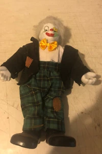Porzellan Puppe Clown - Bild 1 von 1