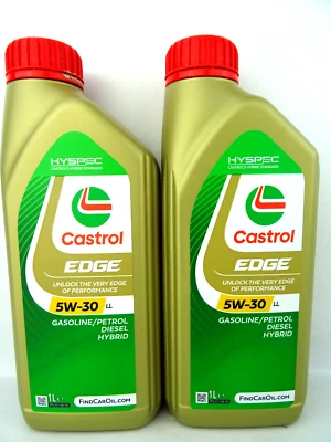 Motoröl 5W30 Castrol 5W-30 Edge LL Öl VW Audi BMW MB Skoda Seat Honda 2Liter  - Bild 1 von 4