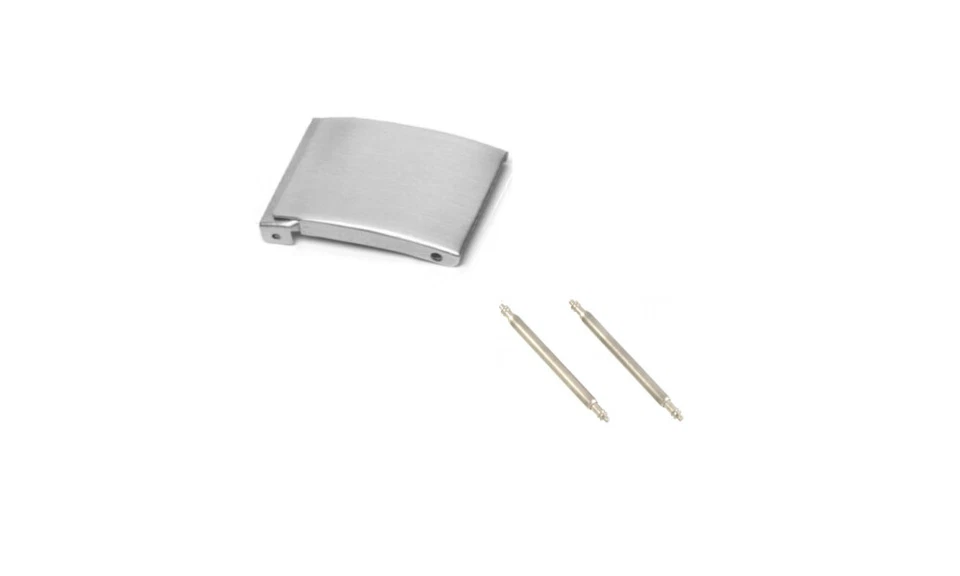 GECOMARKET Prolunga Fibbia per bracciale cinturino orologio sub a molla acciaio 16mm anse