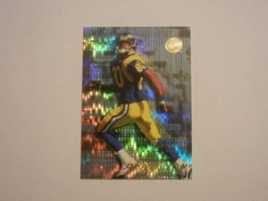 1996 FLEER ULTRA FOOTBALL ISACC BRUCE #2 ST. LOUIS RAMS MR. MOMENTUM  - Picture 1 of 6