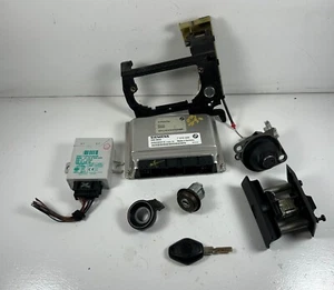 2001-03 BMW e39 530i MS43 DME EWS IGNITION TUMBLER KEY 7519308 - Picture 1 of 3