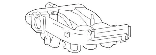 Colector de admisión de motor original Ford E-150 Econoline 2001-2004 1L3Z-9424-AA Foto 1 de 2