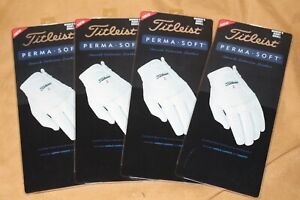 4 Brand New Women's Titleist Perma Soft Small Golf Gloves Right Hand 6561E BNIP