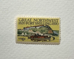 Scoot# 1409 - 1970 6c Fort Snelling Rare Collectible Stamp - Picture 1 of 1