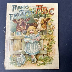 Libro de cuentos de hadas ABC para niños Father Tuck serie infantil premio estudiantil 1898 - Imagen 1 de 9