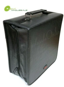 400 płyt Przenośny organizer CD DVD Przechowywanie Koskin Portfel Uchwyt Torba Etui Album - Zdjęcie 1 z 4
