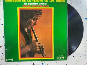 Facio Santillan Sortilegio de La Flute de Los Andes El Condor Pasa - LP Vinyl - Picture 1 of 4