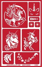 Armour Reusable Over n Over Glass Etching Stencil - Fantasy