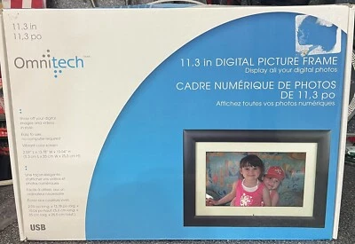 Omnitech 11.3 in Digital Photo Frame  - Image 1 of 4