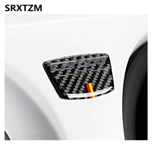 Real Carbon Fiber Emblem B Column Sticker Frame For Mercedes Benz C Class C180 - Picture 1 of 10