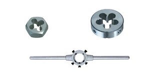 Hierro de corte tuerca de corte hexagonal soporte de hierro de corte restos M UNC UNF BSW - Imagen 1 de 4