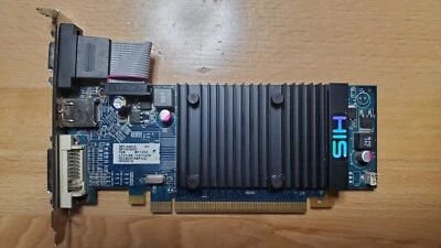 HIS 1GB PCIe Displayport Video Card SP1-4AH-C SP1G19001 Radeon HD 5450 DP - Image 1 of 4