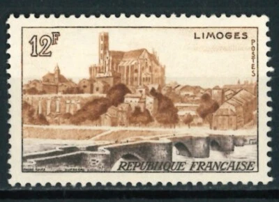 FRANCE REP. FRANCAISE OLD STAMPS 1955 Landscapes - UNUSED - Image 1 of 2