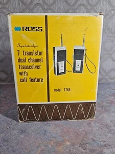 Vintage ROSS - Superheterodyne - Dual Channel Transceivers - Model 7765 - Picture 1 of 15