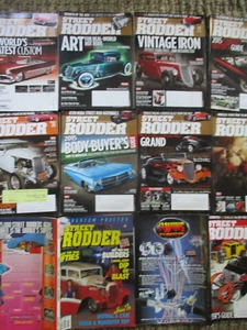 Lot of 10 HOT RODDER AUTOS AUTOMOBILE Magazines 2014 - 2017 / EUC - Imagen 1 de 4