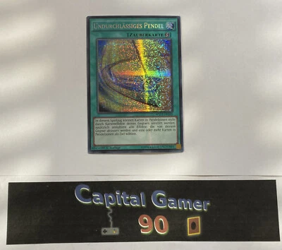 UNDURCHLÄSSIGES PENDEL WSUP-DE050 SECRET RARE 1.AUFLAGE - Bild 1 von 2