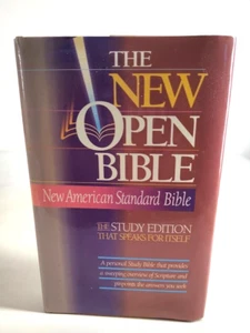 Holy Bible: The New Open Bible Study Edition New American Standard Bible - Picture 1 of 9