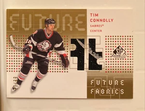 2002-03 SP Game Used Future Fabrics Gold #FF-TC Tim Connolly #96/99 - Picture 1 of 3