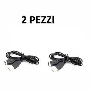 GAMEBOY ADVANCE SP GBA CHARGER USB CHARGING CABLE LEAD NINTENDO DS NDS 2PCS - Foto 1 di 5