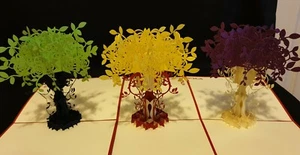 3D Pop Up cards - Luxury Colourful Flowers. Idea for Birthday, Get Well..all Occ - Picture 1 of 12