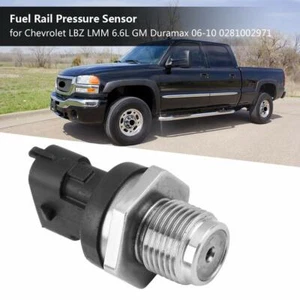Sensor de presión de riel de combustible 06-10 LBZ LMM 6,6 L Sierra / Silverado 0281002971 Bosch - Imagen 1 de 2
