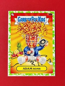 Gpk 2021 Adam Bomb Food Fight ~Booger Green~ 💣❤️🔥🧨 #58a - Imagen 1 de 2
