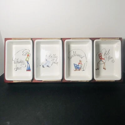 Juego/bandeja de barra de madera Pottery Barn Tie One On Cowboy’s Foto 1 de 4