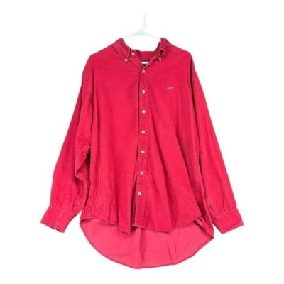 Vineyard Vines Men’s XL Corduroy LS Button Murray Shirt Preppy Casual Dad - Image 1 of 4