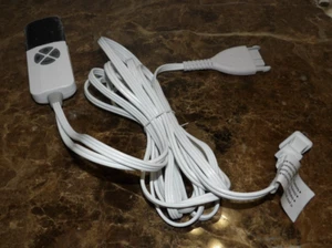 Manta térmica controlador de temperatura eléctrico de 3 pines cable de alimentación blanco NHB-7284 - Imagen 1 de 4