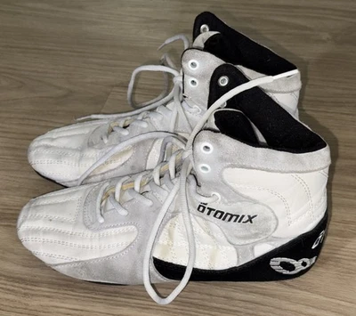 Otomix Stingray White M3000 Bodybuilding Weightlifting MMA Shoes Mens 8 W 9.5 - Image 1 of 4