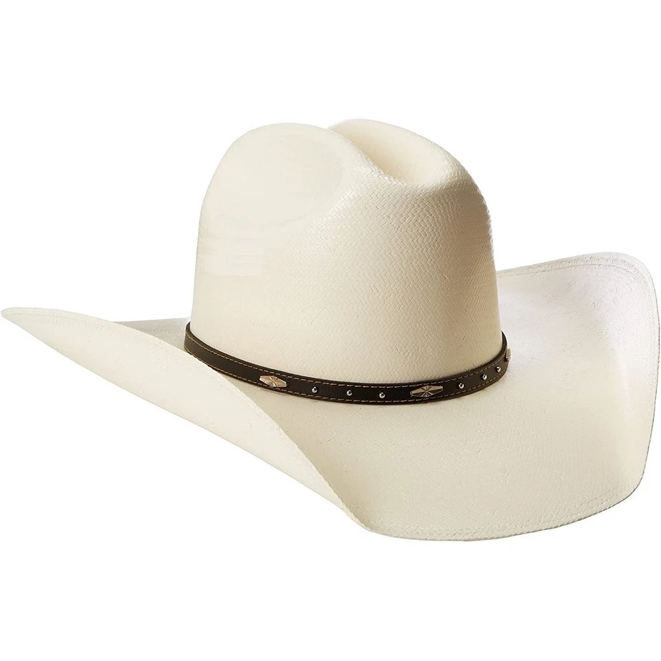 Sombrero de vaquero de paja natural Justin para niños Black Hills JS1156BKHJ Foto 1 de 1
