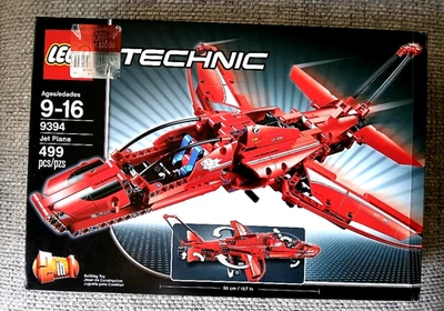 SEALED! Lego Technic Jet Plane 9394 - NEW & RETIRED from 2012 (dmg box) - Image 1 of 4