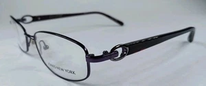 Jones New York Eyeglasses Frames J473 PURPLE Rectangular 52-17-135 - Picture 1 of 4