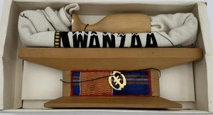 Kwanzaa Set Kikombe Cha Umoja Unity Cup Kinara Candle Holder Mkeka Placemat NIB - Picture 1 of 19