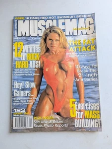 MUSCLE MAG BODYBUILDING MAGAZINE AUGUST 1997 - Bild 1 von 5