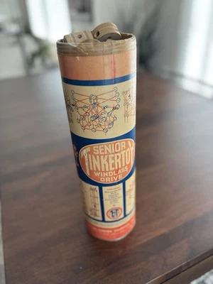 Spaulding Tinker Toy Canister With Toys (Cap Not Included) - Image 1 of 4