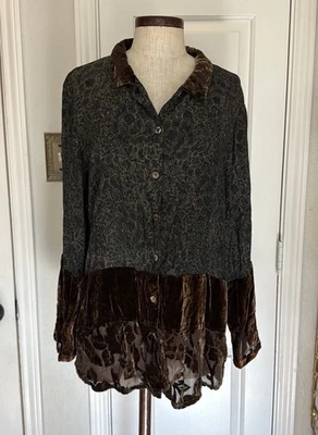 Borde de terciopelo Citron Santa Monica medios mixtos abotonados talla M usado  Foto 1 de 4