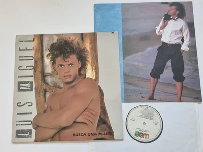 Luis Miguel - Busca Una Mujer Vinyl LP Spain - Image 1 of 4