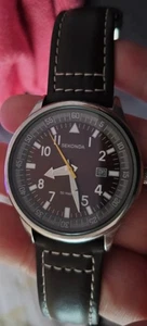 Sekonda Mens 43mm Wingman Pilot Style Watch 50m Water Resistant - Picture 1 of 7
