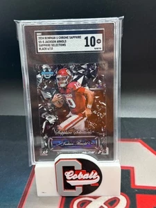 Jackson Arnold 2024 Bowman U SAPPHIRE SELECTIONS Oklahoma Black /10 SGC 10 - Bild 1 von 1