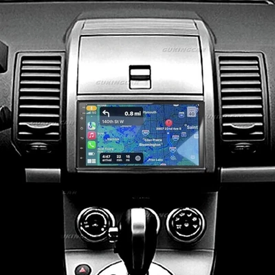For Nissan Sentra 2007-2012 Carplay Car Radio Android 14 Navi Gps Wifi - Image 1 of 4