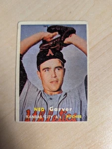 1957 Topps Baseball Ned Garver #285 EX - Imagen 1 de 2