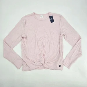 Abercrombie Kids Pink Long Sleeve Top Size 15/16 NWT - Picture 1 of 3