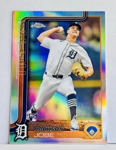 Jackson Jobe (RC) Refractor ✨ 2025 Topps Chrome Rookie #249 Tigers - Picture 1 of 2