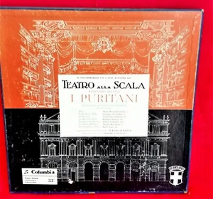 BELLINI I Puritani Maria Callas Di Stefano 3 LP Box Set ITALY 1957 MINT- - Imagen 1 de 1