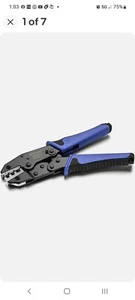 Qibaok Crimping Tool Ratcheting Wire For Heat Shrink Connectors  - Picture 1 of 6