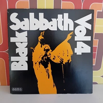 Black Sabbath – Black Sabbath Vol 4, NEL 6005, Heavy Metal Vinyl LP N°767 - Bild 1 von 4
